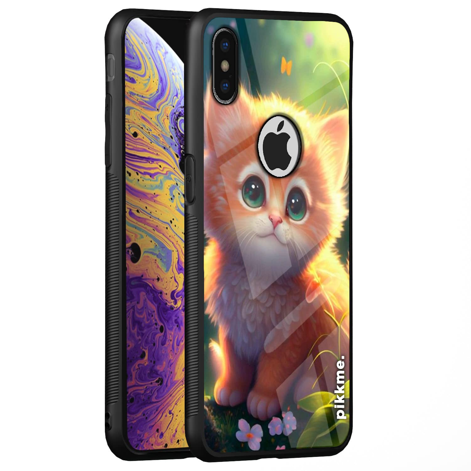 Pikkme iPhone X/XS Cat mobile back cover
