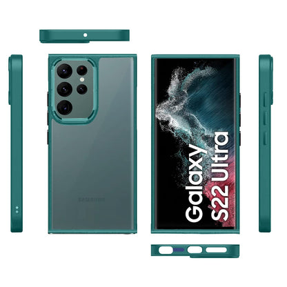 Samsung S22 Ultra Chrome back cover in dark green by Pikkme – photo 3