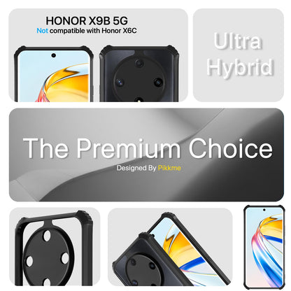 Honor X9b 5G Ultra phone cover in black by Pikkme – photo 2