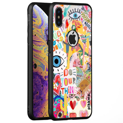 Pikkme mobile back cover for iPhone X/XS