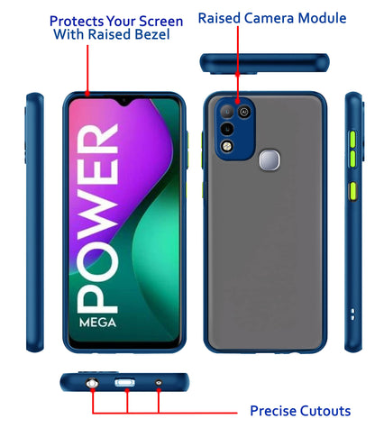 Pikkme blue Hybrid mobile cover for Infinix Smart 5 – photo 3