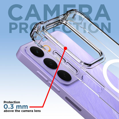 Transparent mag-safe MagSafe phone cover for Realme Narzo 90X/C85/15X 5G – Pikkme – photo 5