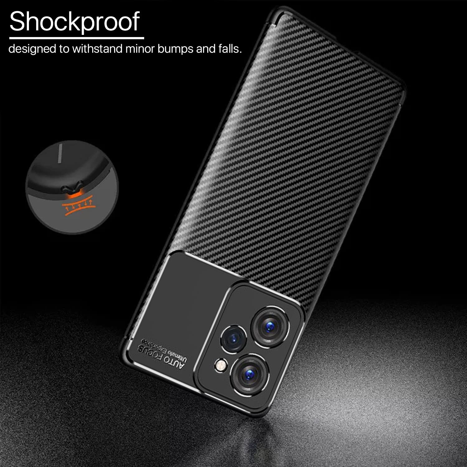 Pikkme black phone cover for Poco X5 Pro 5G – photo 4