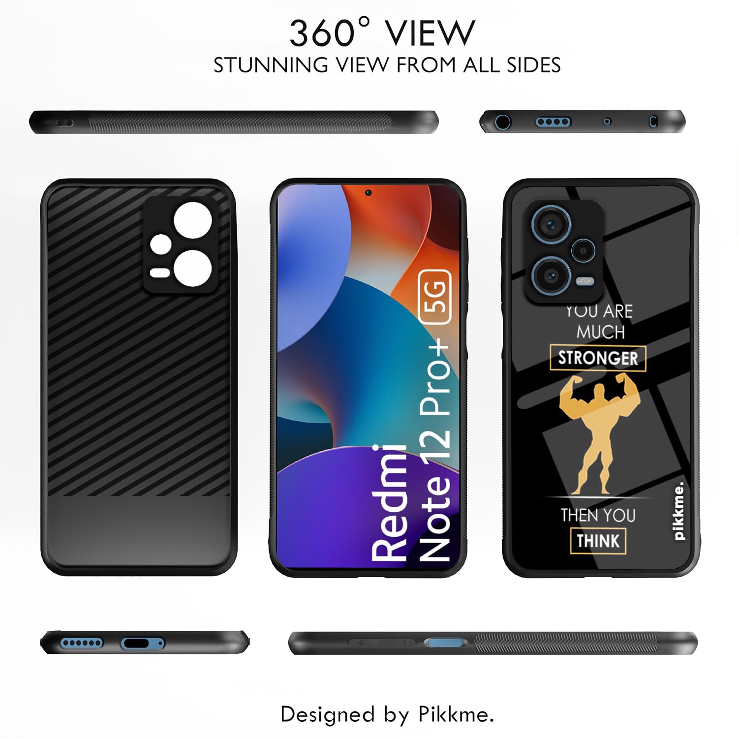 Pikkme back cover for Redmi Note 12 Pro Plus 5G – photo 2