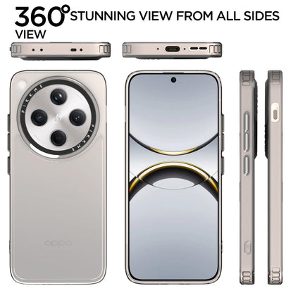 Pikkme Oppo Find X8 5G Transring Back Cover (Transparent)
