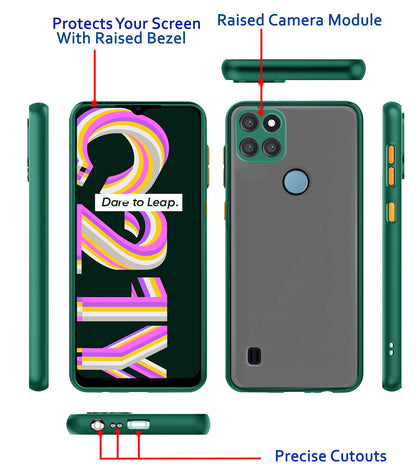 Realme C21Y/C25Y Hybrid mobile cover in green by Pikkme – photo 3