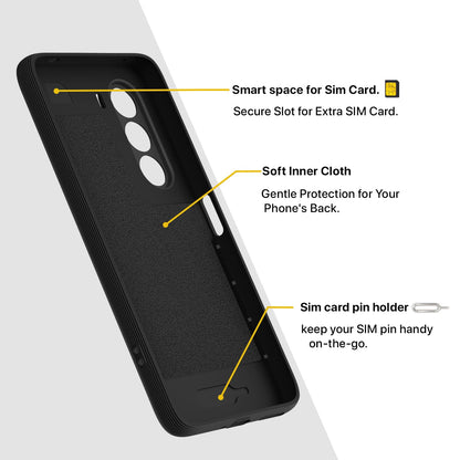 OnePlus Nord CE 6 Lite 5G Silicone phone cover in black by Pikkme – photo 6