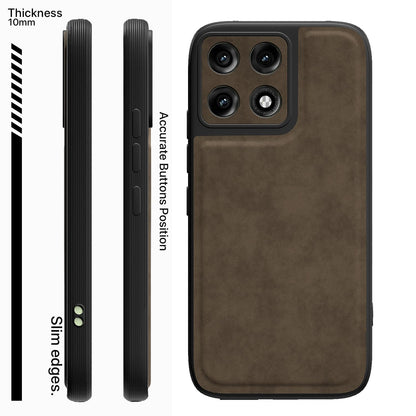 Coffee Leather mobile back cover for Moto Edge 70 Pro 5G – Pikkme – photo 3