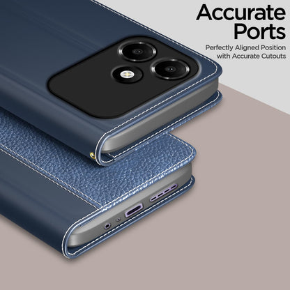 Blue Wallet flip case for Oppo A6c – Pikkme – photo 2