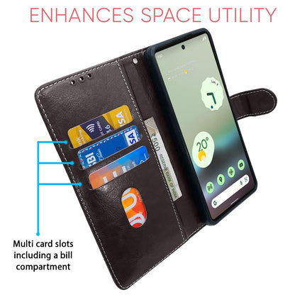 Coffee & brown mobile flip cover for Google Pixel 6a – Pikkme – photo 4