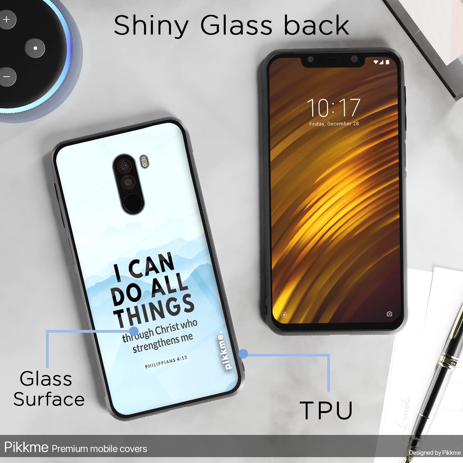 Poco F1 Hybrid mobile back cover by Pikkme – photo 3
