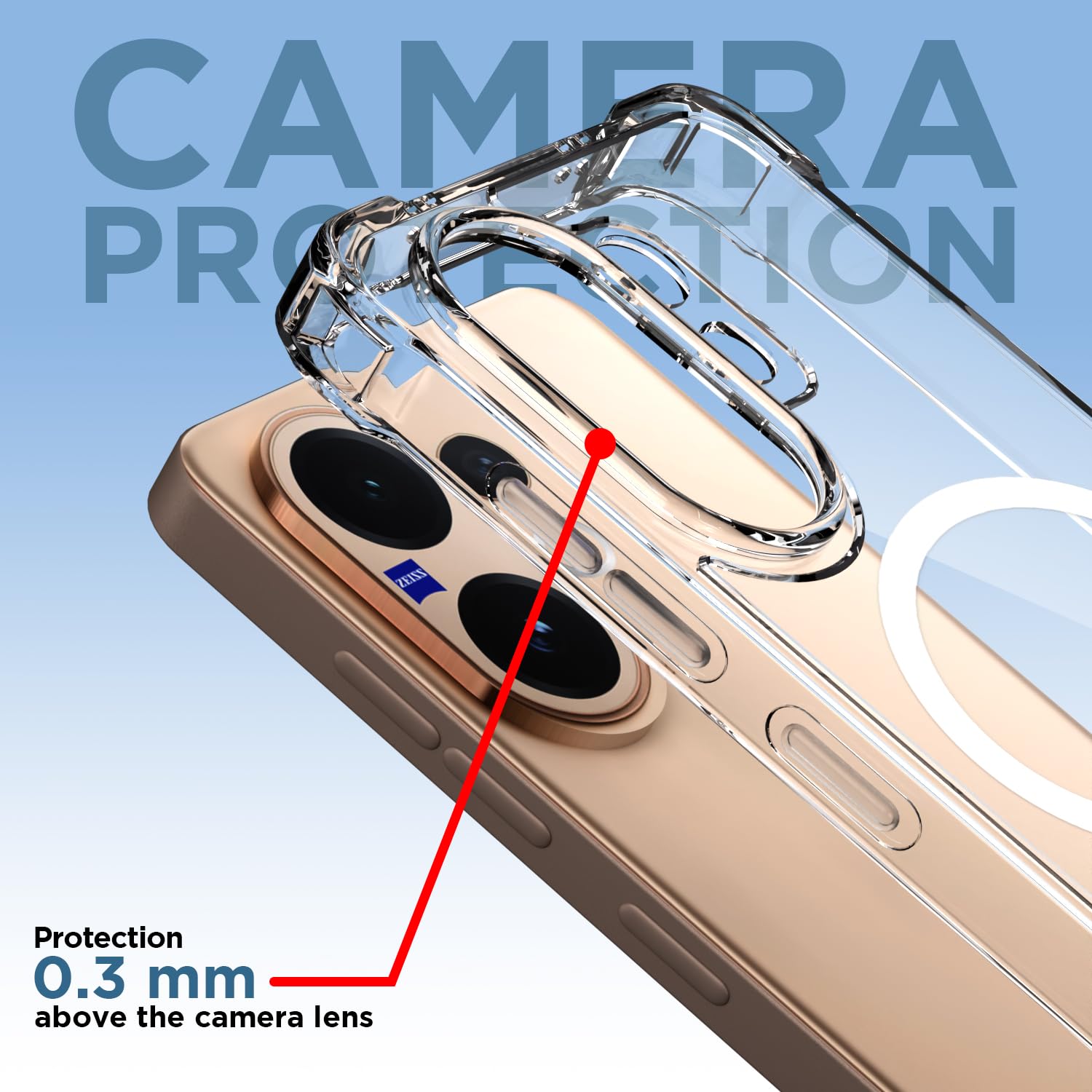 Pikkme transparent mag-safe mobile back cover for Vivo V60/T4 Pro 5G – photo 5
