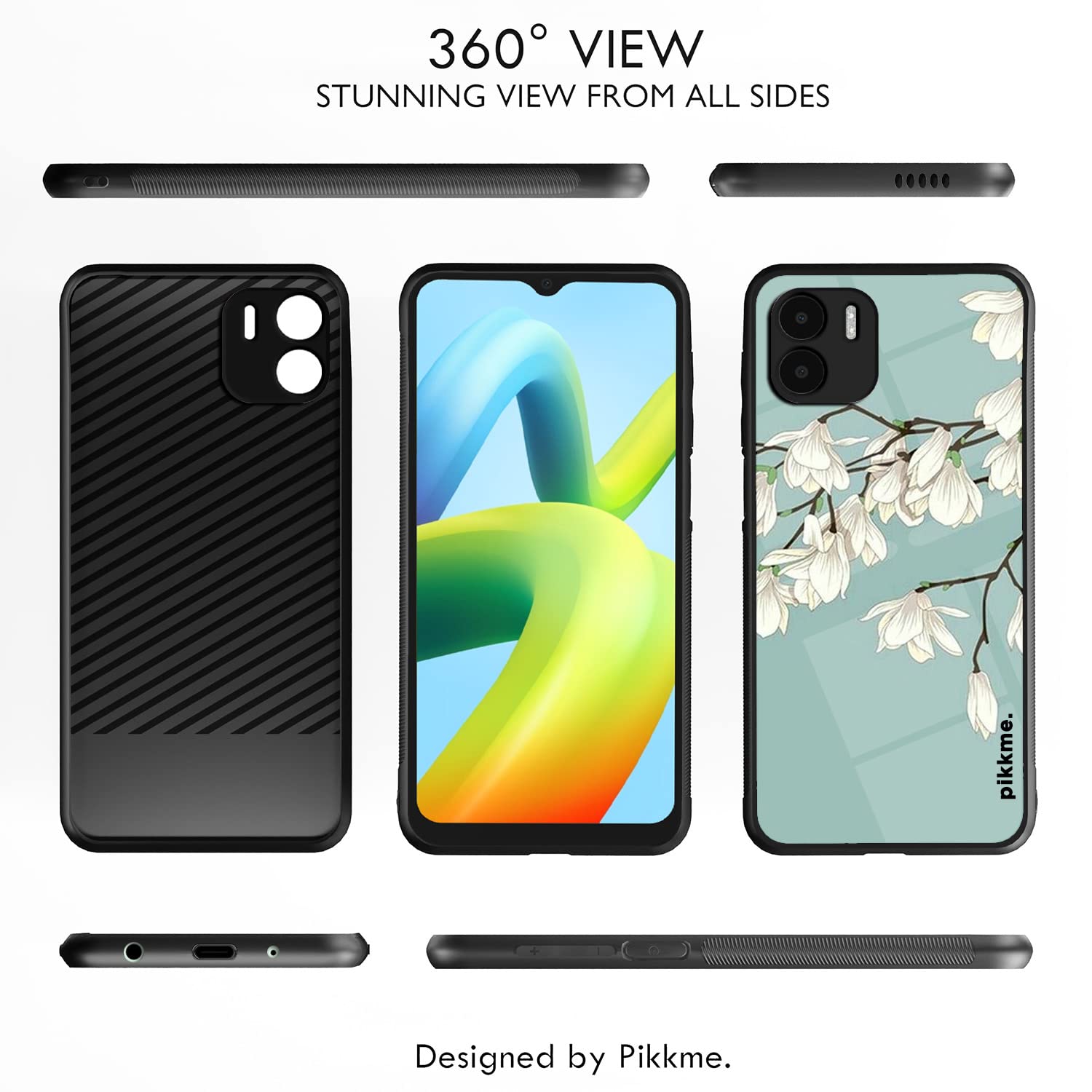 Flower Mobile cover for Redmi A1/A2 – Pikkme – photo 2