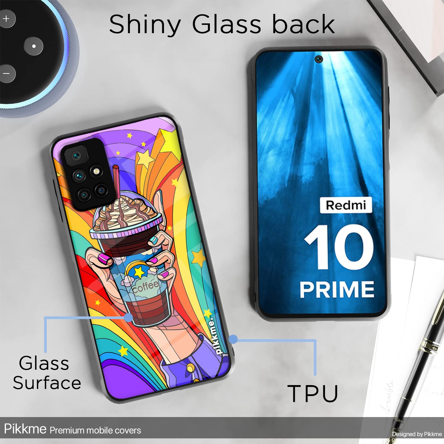 Pikkme Redmi 10 Prime Hybrid mobile cover – photo 3