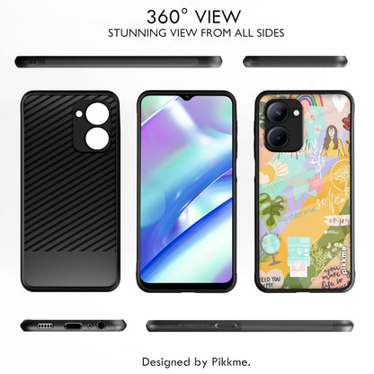 Realme C33 Hybrid phone cover by Pikkme – photo 2