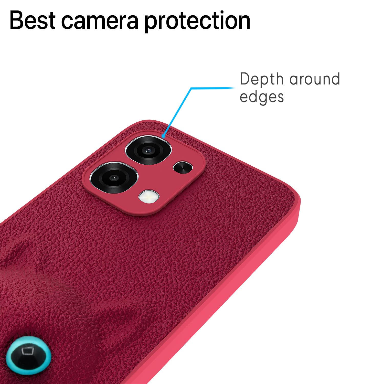 Pikkme pink mobile back cover for Oppo F31/F33 5G – photo 5