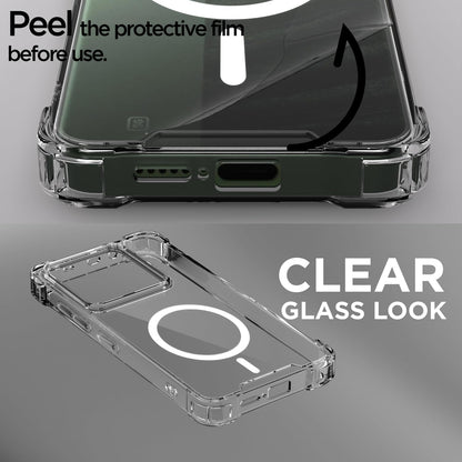 Poco M7 Pro 5G mobile back cover in transparent mag-safe by Pikkme – photo 3