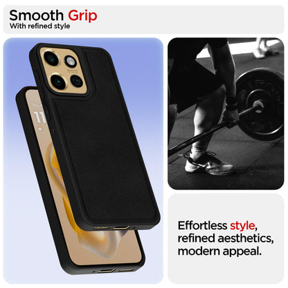 Moto Edge 50 Neo 5G Leather mobile cover in black by Pikkme – photo 3