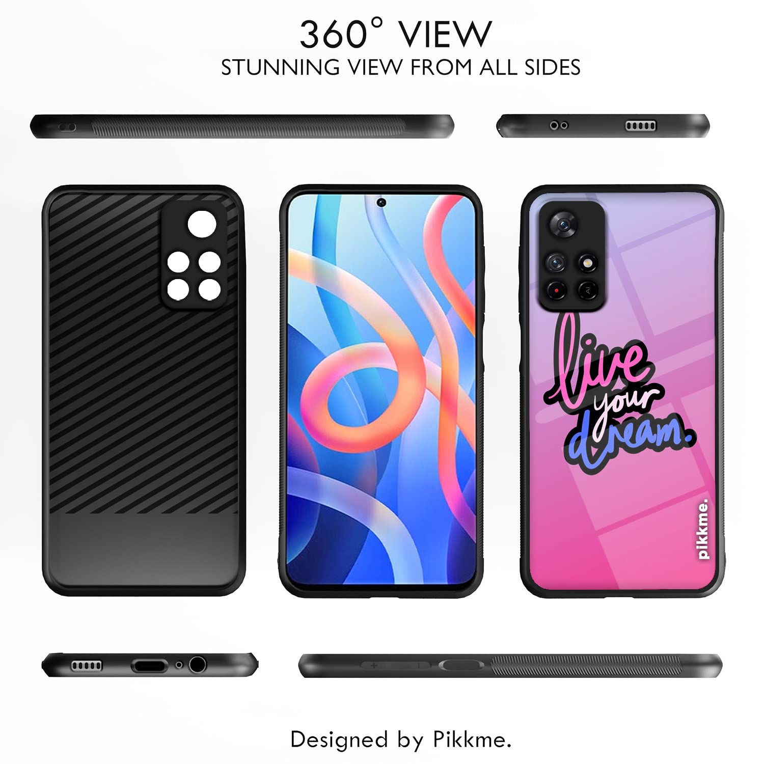 Redmi Note 11T/Poco M4 Pro 5G Hybrid back cover by Pikkme – photo 2