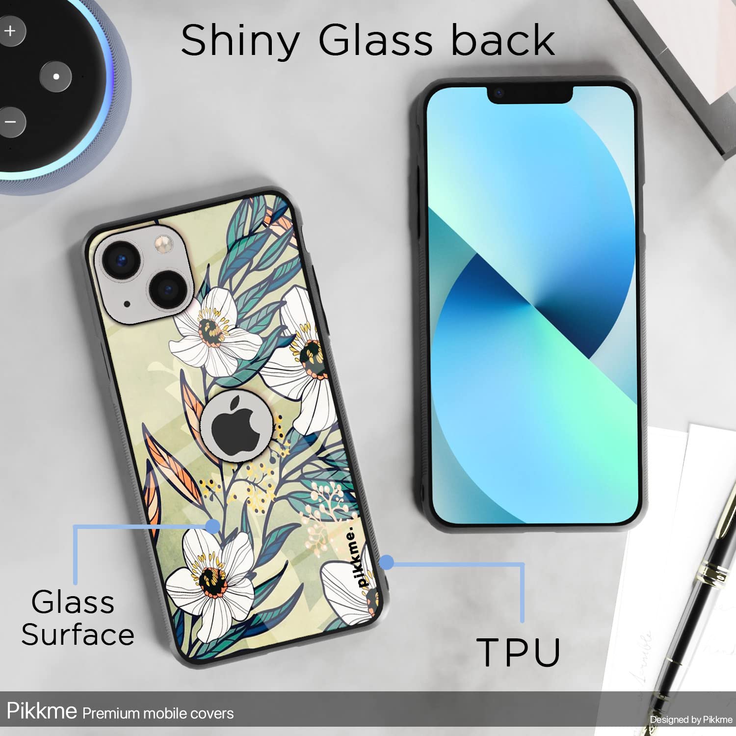 Pikkme iPhone 13 Flower back cover – photo 3