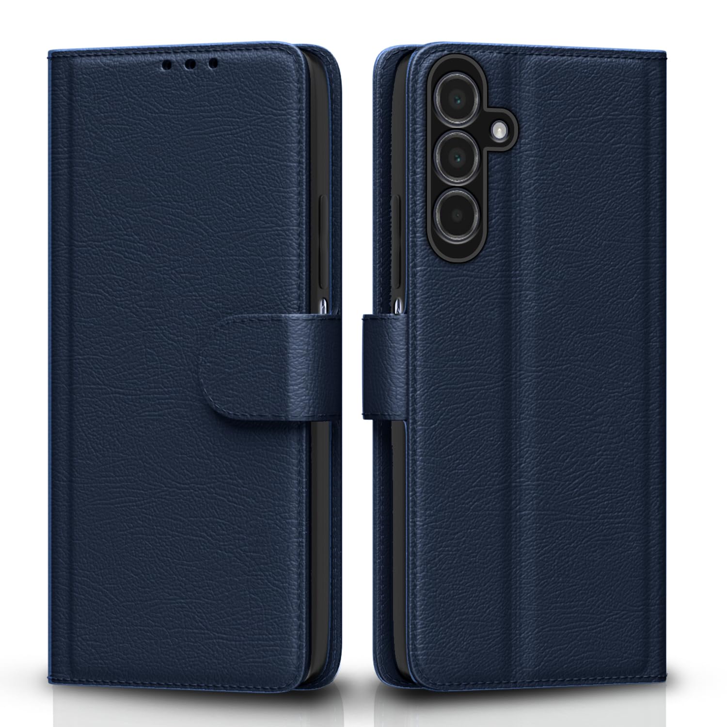 Pikkme Samsung A15 4G/A15 5G Wallet blue wallet flip cover