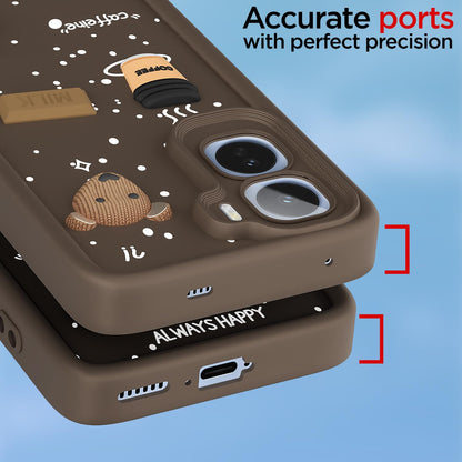 Pikkme brown Silicone back cover for Vivo T5 Pro 5G/3D – photo 4