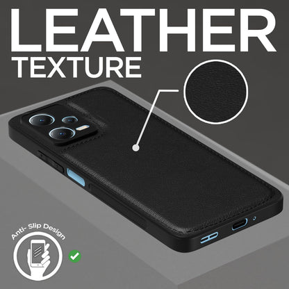 Poco X5/Redmi Note 12 5G mobile back cover in black by Pikkme – photo 2