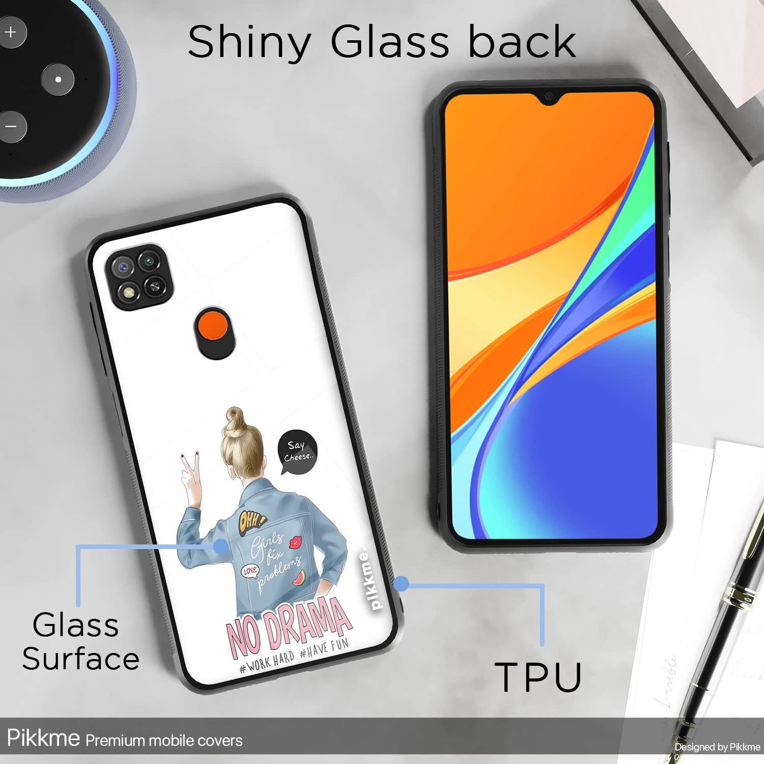 Redmi 10A/9, Poco C31 Hybrid mobile back cover by Pikkme – photo 3