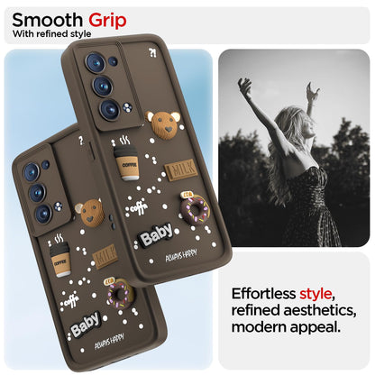 Pikkme brown phone cover for Oppo Reno 6 Pro Plus 5G/3D – photo 2