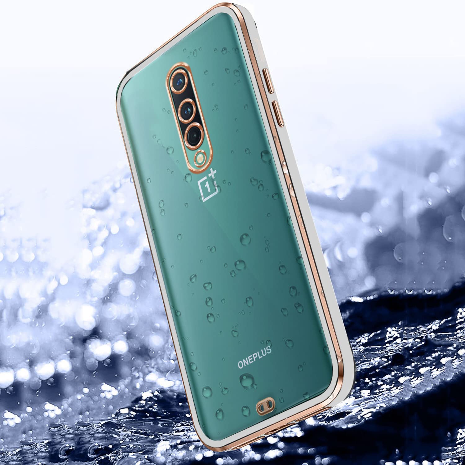 Pikkme white Chrome mobile back cover for OnePlus 8 – photo 2