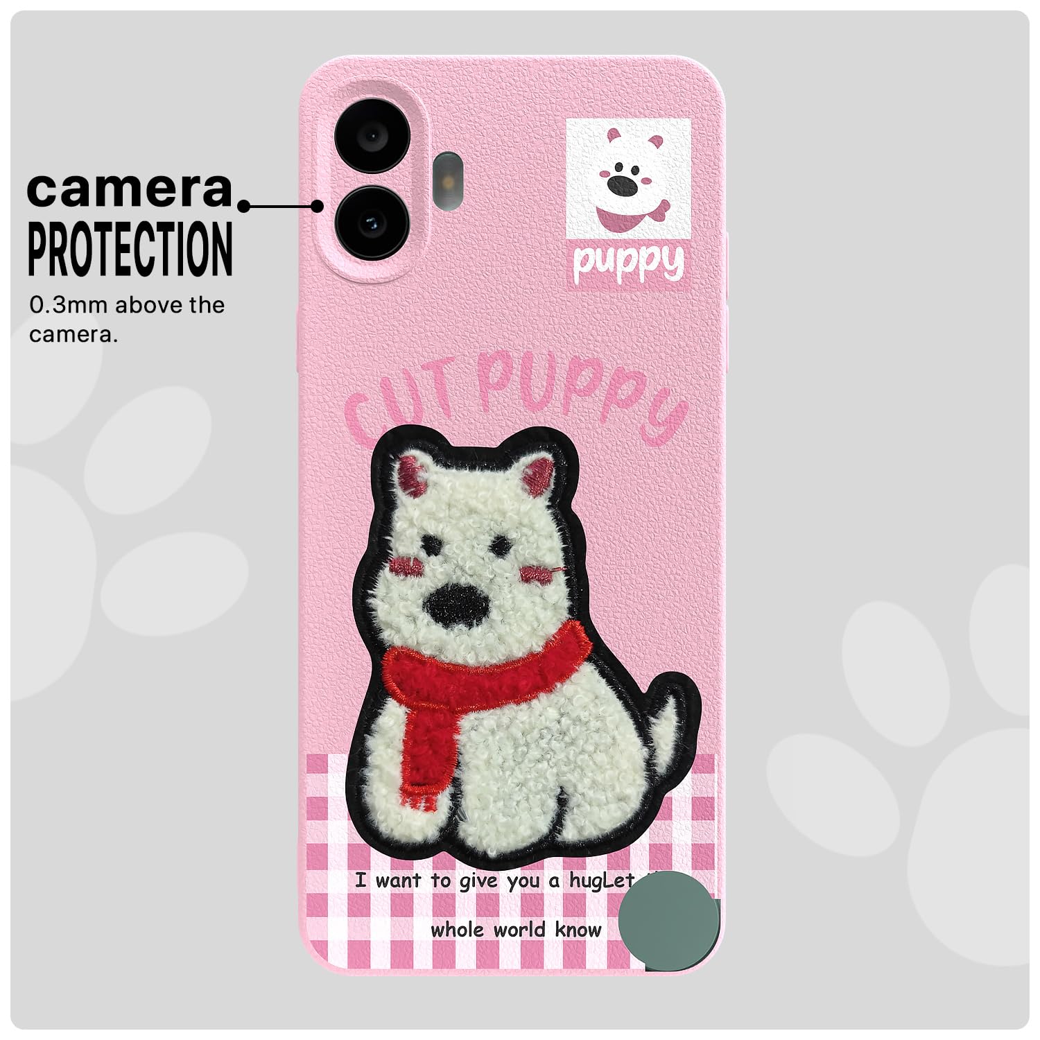 CMF Phone 1 phone cover in pink by Pikkme – photo 6