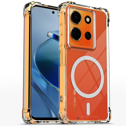 Transparent mag-safe back cover for Infinix Note 30 5G – Pikkme