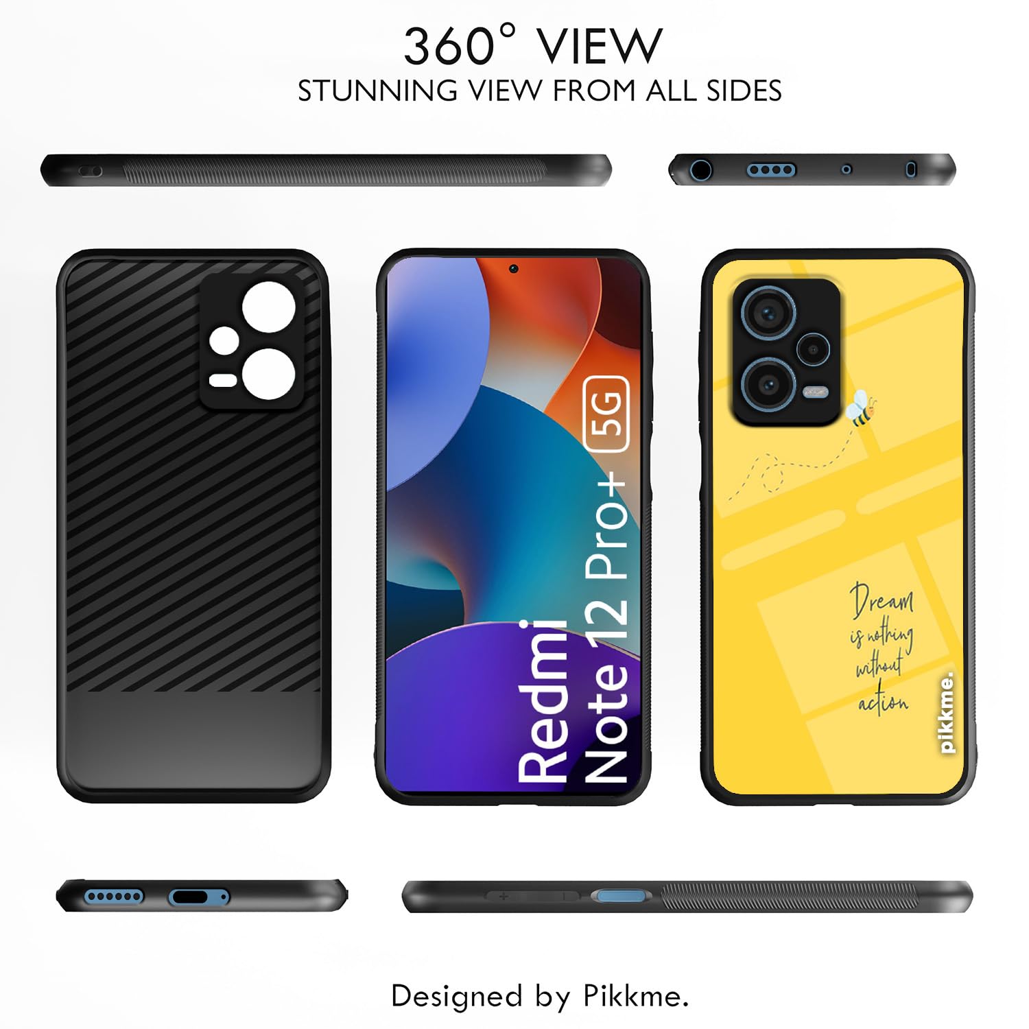Redmi Note 12 Pro Plus 5G Hybrid phone cover by Pikkme – photo 2