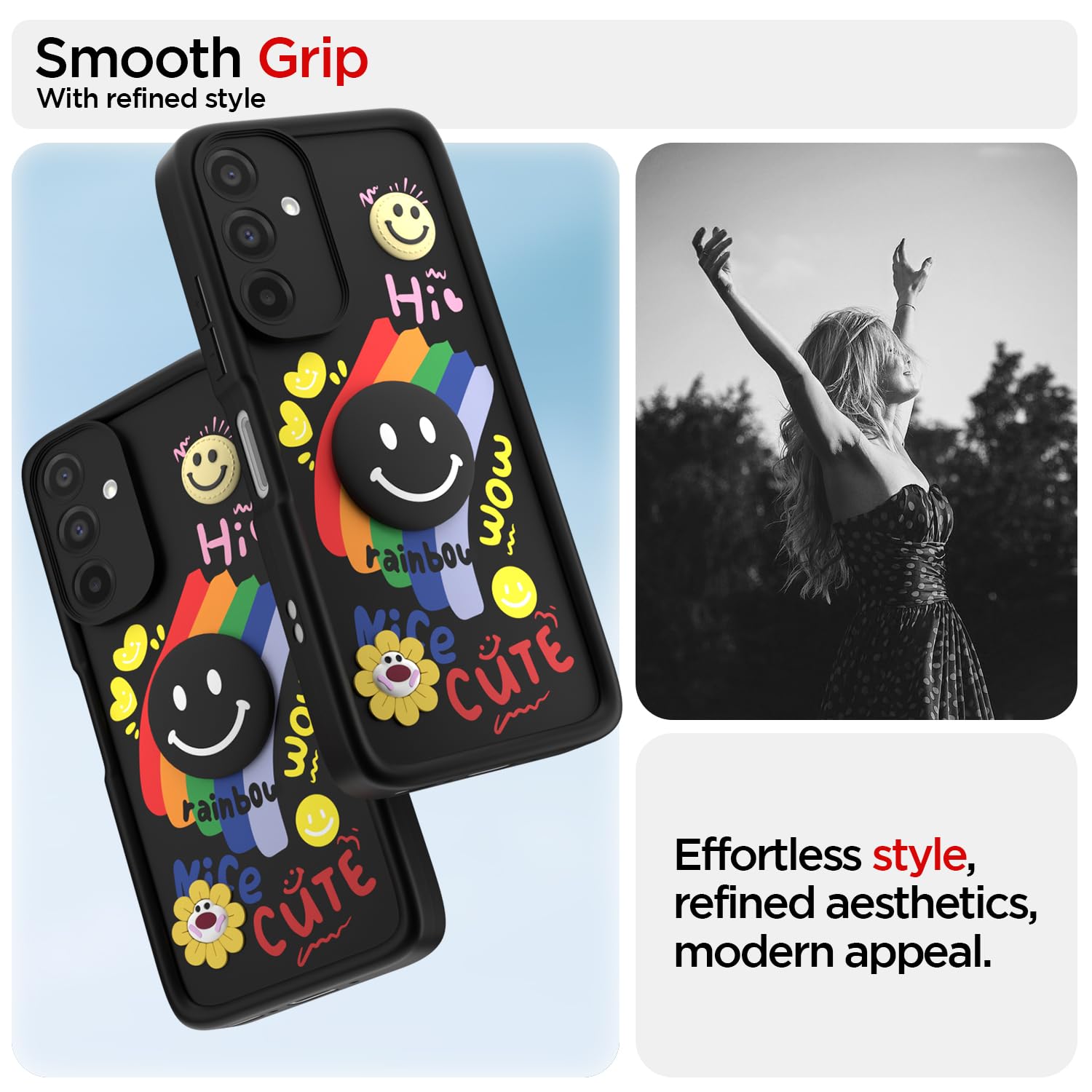 Black back cover for Samsung A26 5G – Pikkme – photo 2