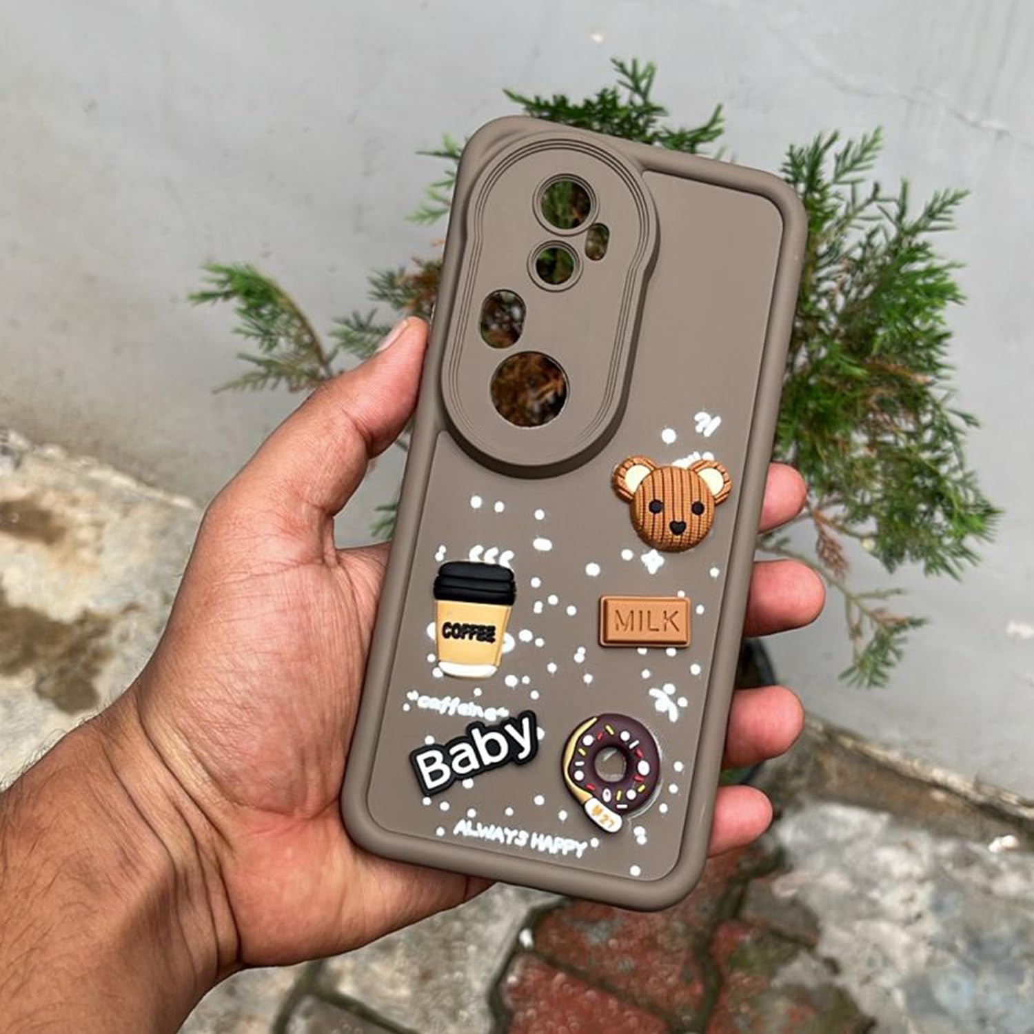 Vivo T4 Ultra 5G back cover in brown by Pikkme – photo 7