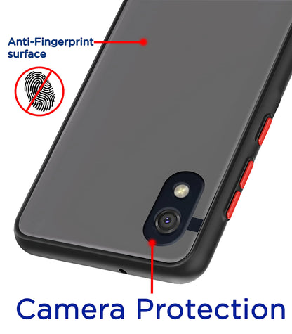 Samsung M01 Core mobile back cover in black by Pikkme – photo 2