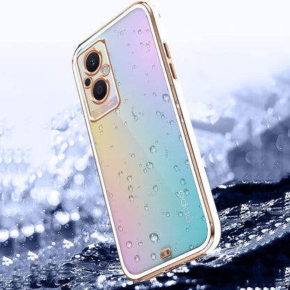 Oppo F21 Pro 5G Chrome mobile back cover in white by Pikkme – photo 2