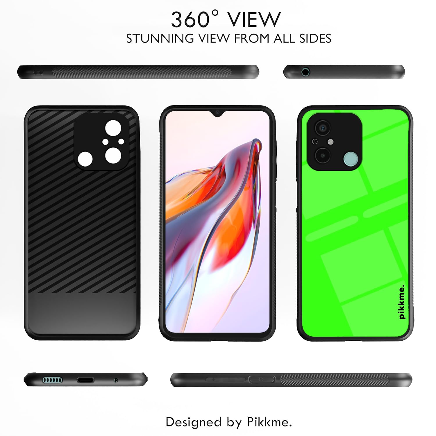 Redmi 12C/Poco C55 Hybrid mobile back cover by Pikkme – photo 2