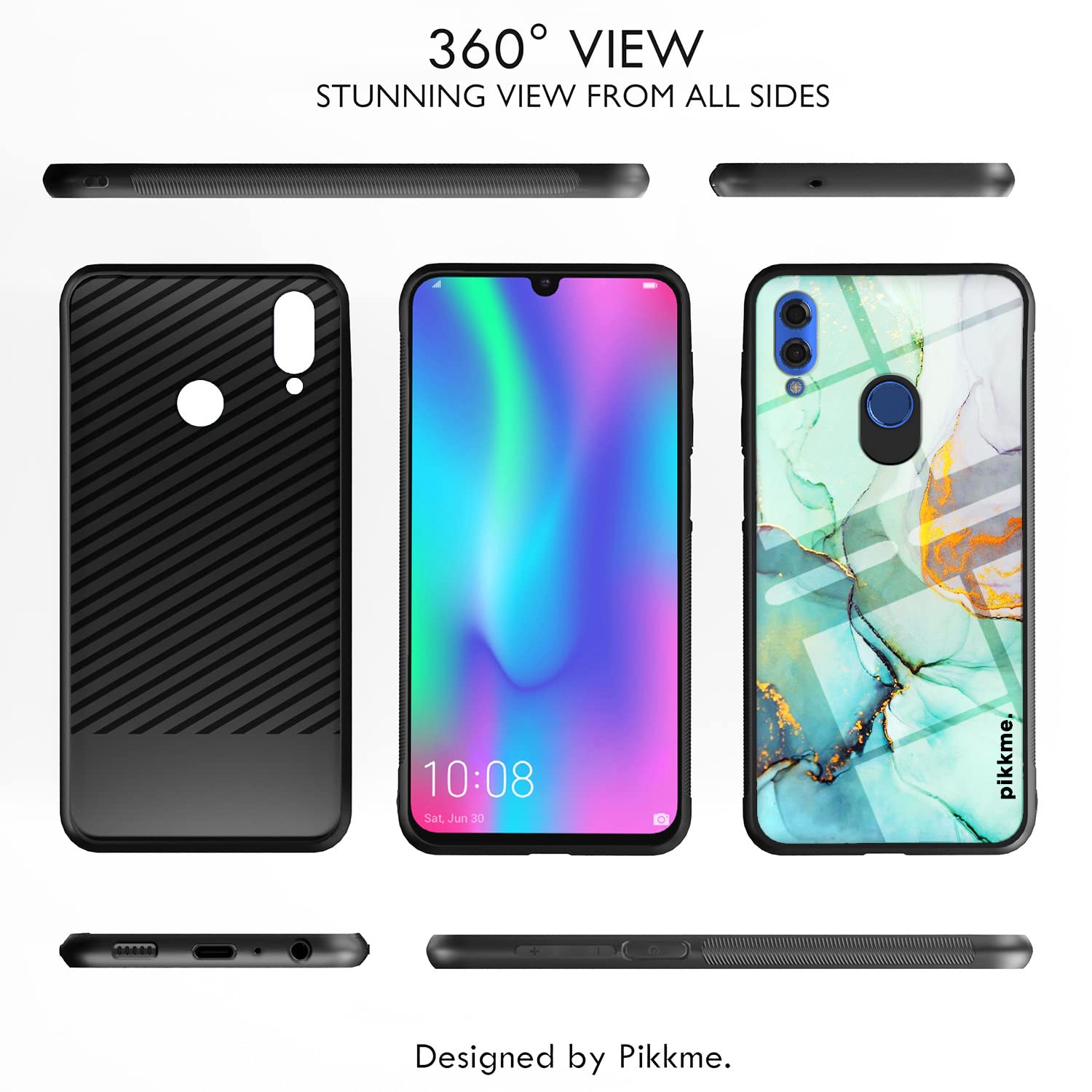 Pikkme Honor 10 Lite Hybrid mobile back cover – photo 2