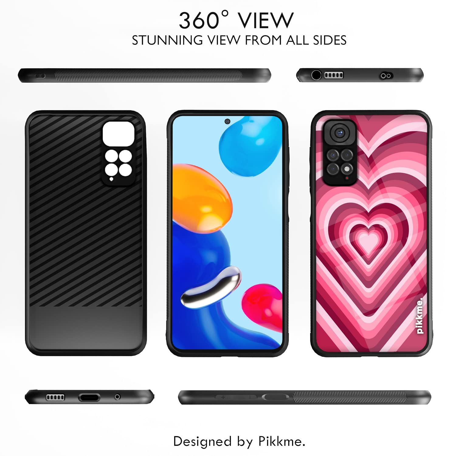 Pikkme Redmi Note 11/Note 11s Hybrid mobile back cover – photo 2