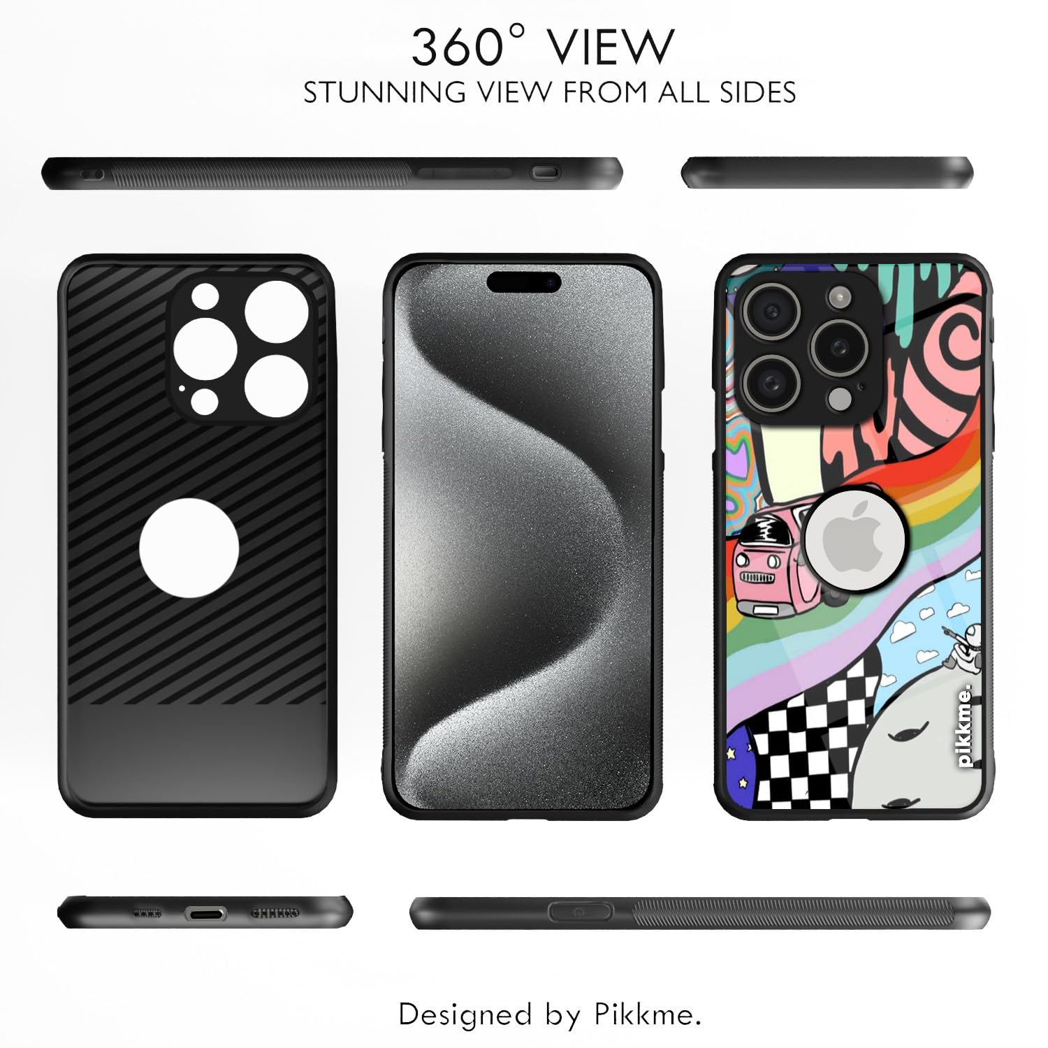 Pikkme Hybrid mobile back cover for iPhone 15 Pro Max – photo 2