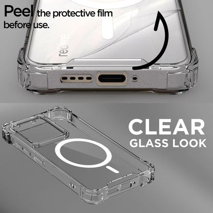 Pikkme Realme 15 5G transparent mag-safe mobile back cover – photo 3