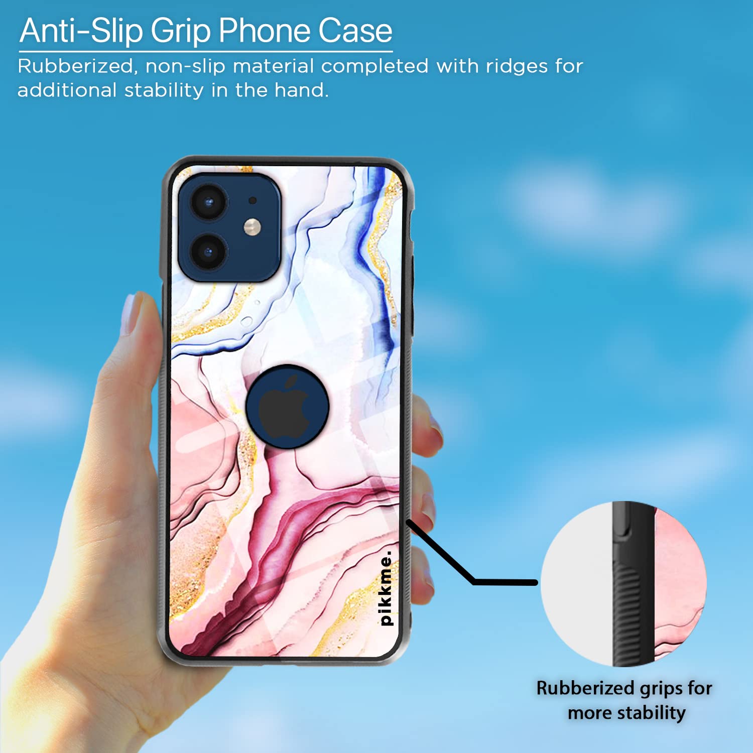 iPhone 12 Mini Hybrid back cover by Pikkme – photo 5