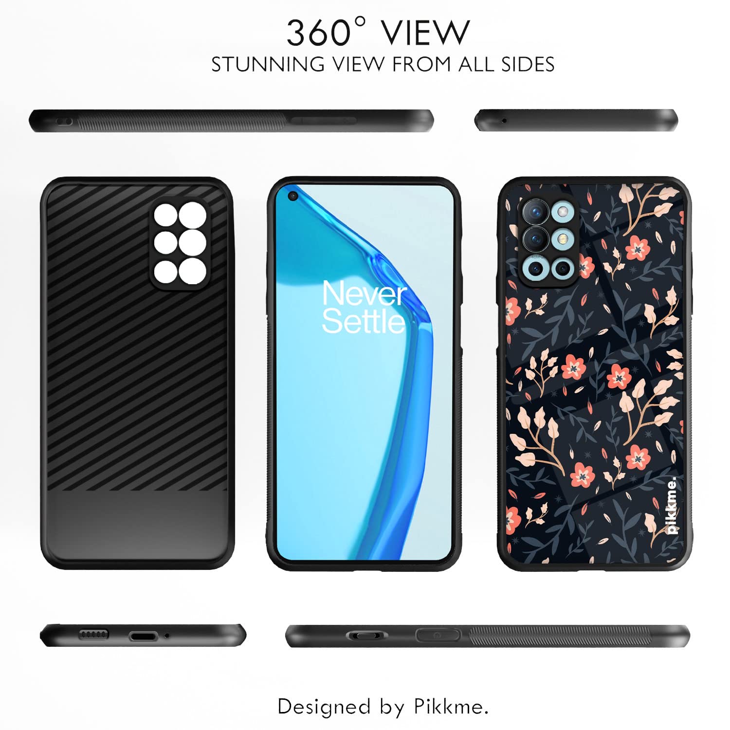 OnePlus 8T Flower mobile cover by Pikkme – photo 2