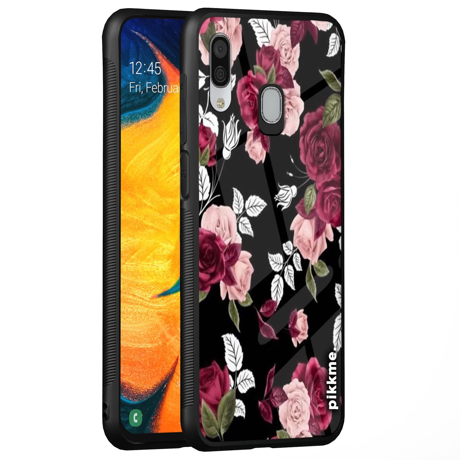 Pikkme Flower mobile cover for Samsung A20/A30/M10s