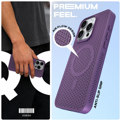 Pikkme purple mobile back cover for iPhone 16 Pro – photo 2