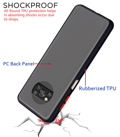 Poco X3 mobile cover in black by Pikkme – photo 4