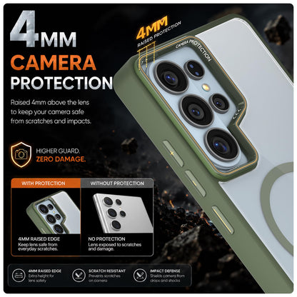 Pikkme green mag-safe back cover for Samsung S26 Ultra 5G – photo 4