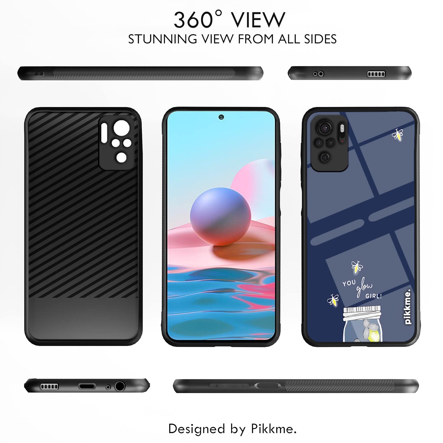 Redmi Note 10/Note 10s Hybrid phone cover by Pikkme – photo 2
