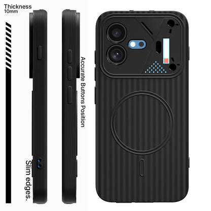 Black MagSafe back cover for Nothing Phone 4b 5G – Pikkme – photo 3
